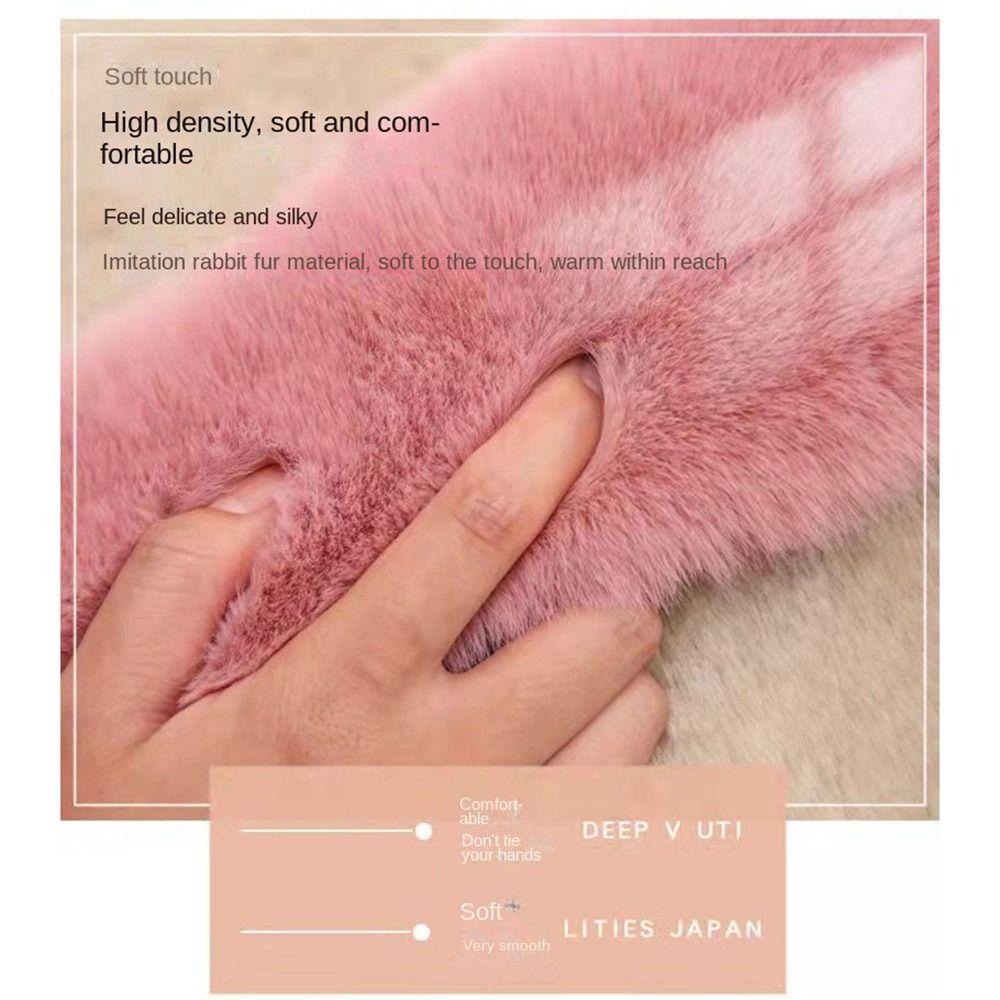 .Đế Lót Giày Giả Lông Thỏ Thoáng Khí Dùng Cho Chạy Bộ Mát Xa