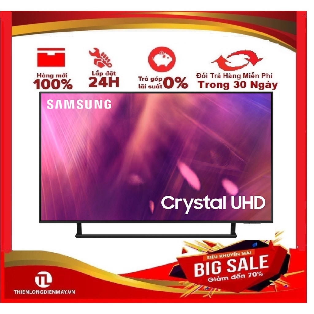 UA43AU9000MIỄN PHÍ CÔNG LẮP ĐẶTSmart Tivi Led Samsung 4K 43 inch UA43AU9000 Mới 2021
