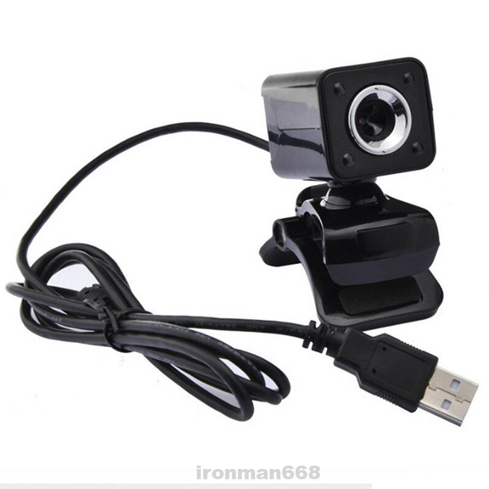 Webcam 480p Tầm Nhìn Ban Đêm Có Kẹp Gắn Micro Cho Máy Tính | BigBuy360 - bigbuy360.vn