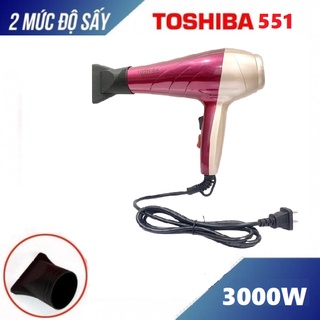 Máy sấy tóc 2 chiều nóng lạnh công suất cao toshiba 551 3000w chất lượng cao