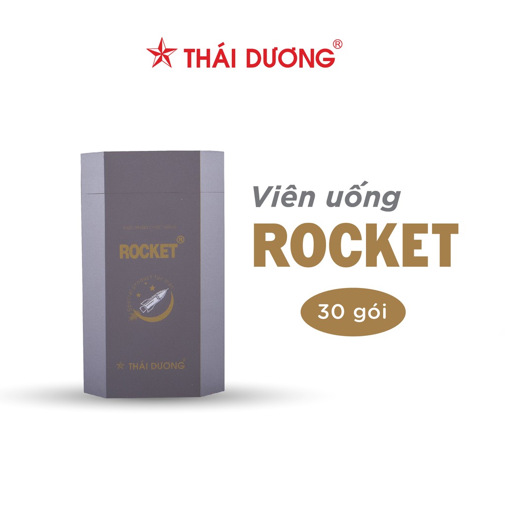 Thực phẩm bảo vệ sức khỏe ROCKET hằng ngày Sao Thái Dương 30 gói