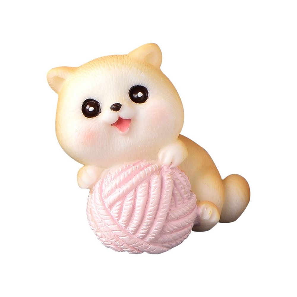 Mô hình chú mèo hoạt hình bằng nhựa resin trang trí tiểu cảnh xinh xắn đẹp mắt