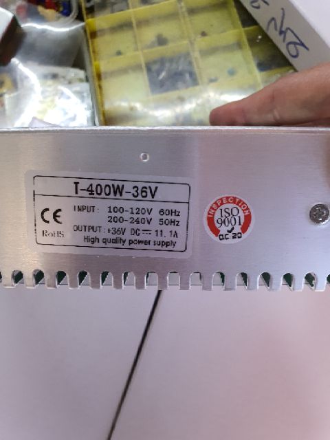 Nguồn 36V -11A. M.Q: 0765563012