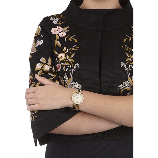 [Hàng Xịn Giá Xả] Đồng hồ nữ Michael Kors MK3445 Darci Mini Gold Watch 33mm