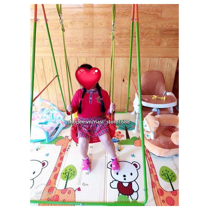 Xích đu cho bé Jumper Kids GKG102 [Voucher giảm ngay 30K] bảo hành chính hãng 2 năm, mẫu mới có thêm 2 thanh ngang dưới