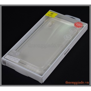 Vỏ ốp nhựa siêu mỏng iPhone X (5.8"), hiệu Baseus, Wing case