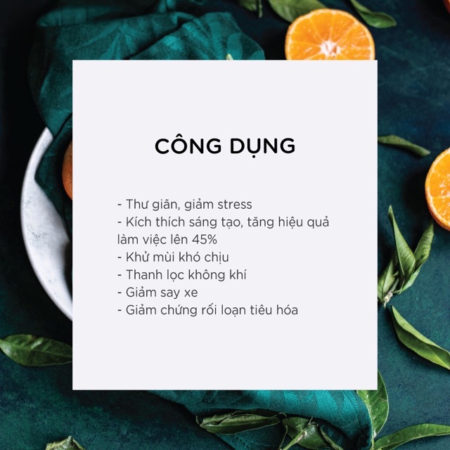Tinh Dầu Thiên Nhiên 100% Nguyên Chất Nhập Khẩu Ấn Độ - Tinh dầu xông phòng  - Tinh dầu treo xe - đuổi muỗi