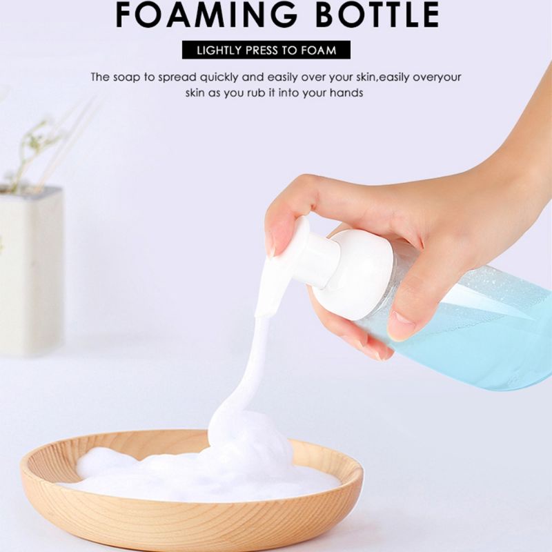 Chai nhựa nhấn tạo bọt các loại xà phòng tiết kiệm tiện dụng 300ml