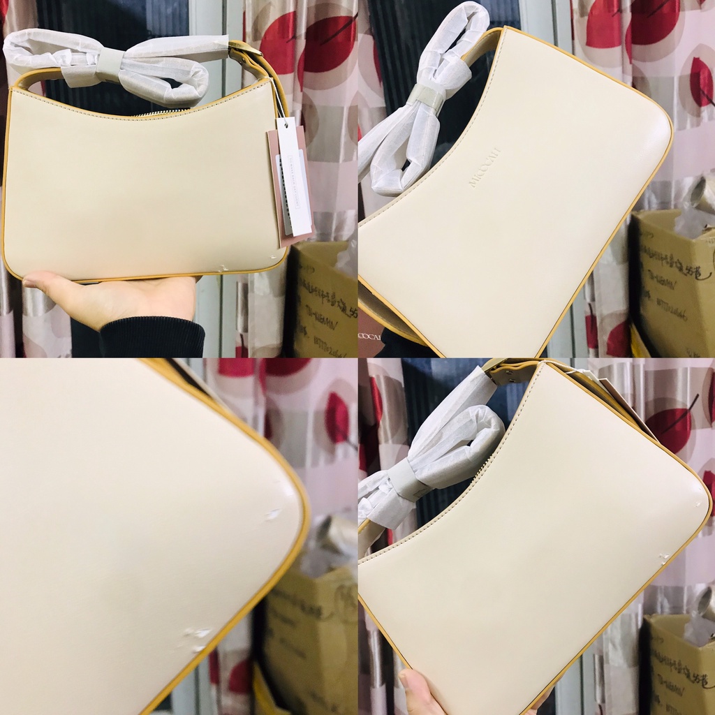 [Xả Lỗ] Túi Micocah đeo chéo nữ Túi xách Tote nữ chính hãng bị móp do vận chuyển, bị lỗi