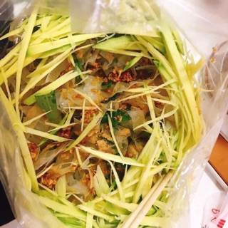 Bánh tráng phơi sương sate tỏi