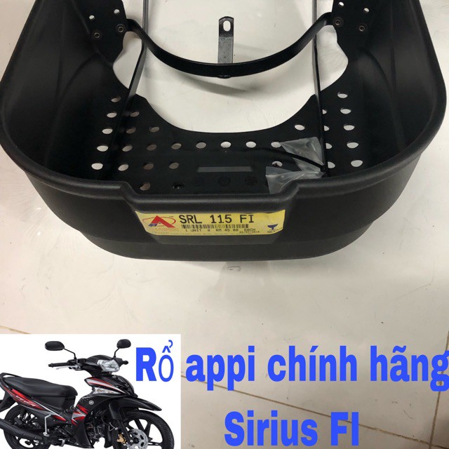 Rổ Appi Sirius FI chính hãng kèm pát ốc