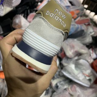 < VIDEO + ẢNH THẬT > GIÀY SNEAKER NB TRẮNG XANH THẤP CỔ