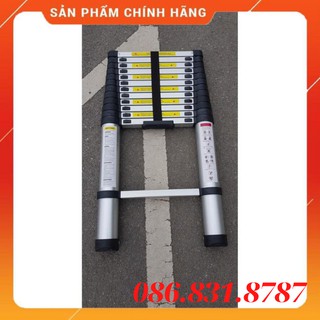 Thang nhôm rút 2m6. Thang nhôm gia đình