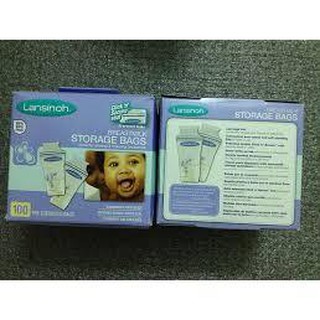 Túi trữ sữa Lansinoh hộp 50c, hộp 100c
