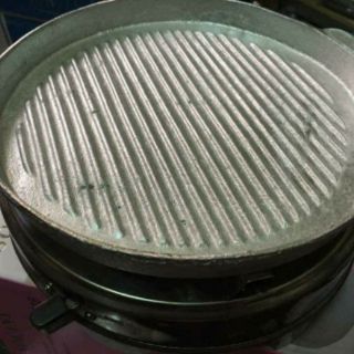 Combo bếp cồn + chảo gang