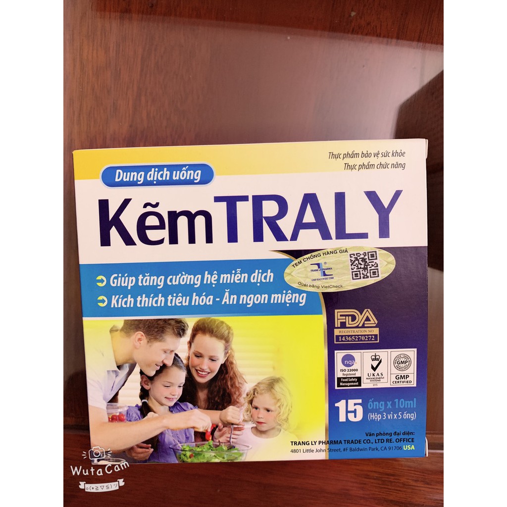 Kẽm TraLy Dung dịch uống tăng cường hệ miễn dịch cho trẻ | BigBuy360 - bigbuy360.vn