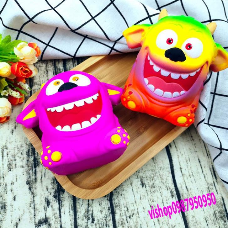SQUISHY HÁ MIỆNG 2 MẮT