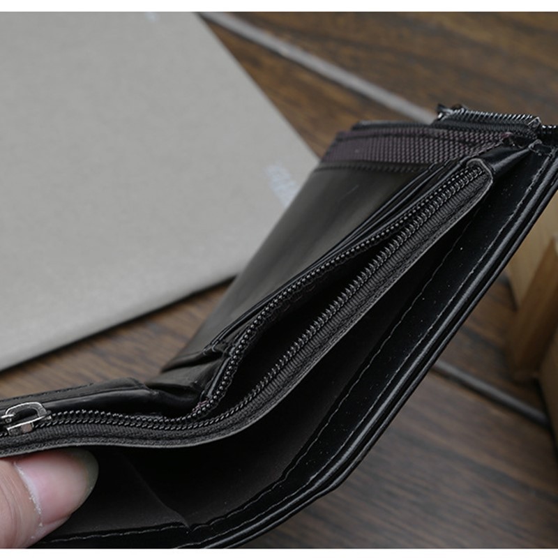 Ví đựng thẻ PIERRE LOUES đa năng có khóa kéo cho nam