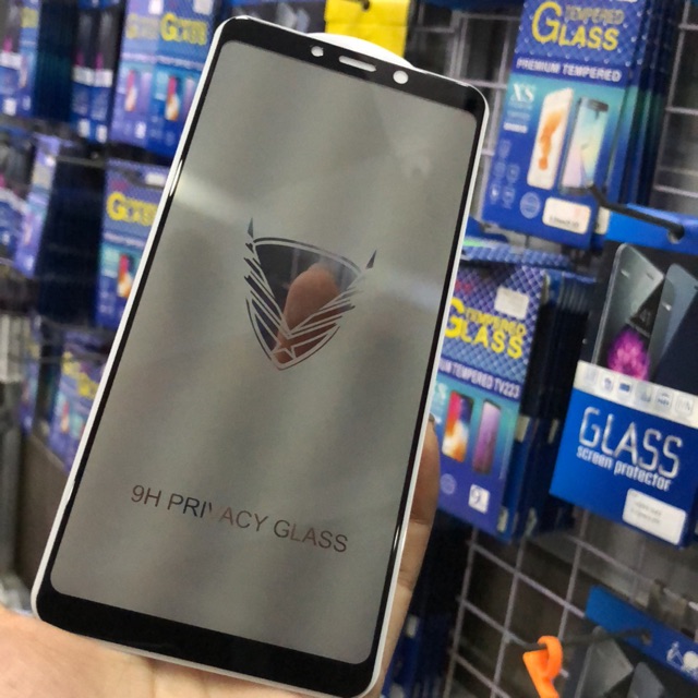 Samsung Galaxy A950/ A9 2018 Kính cường lực chống nhìn trộm cao cấp