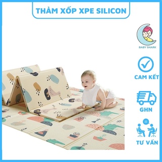 Thảm xốp xpe chống trơn trượt, chống thấm gấp gọn m8*2m