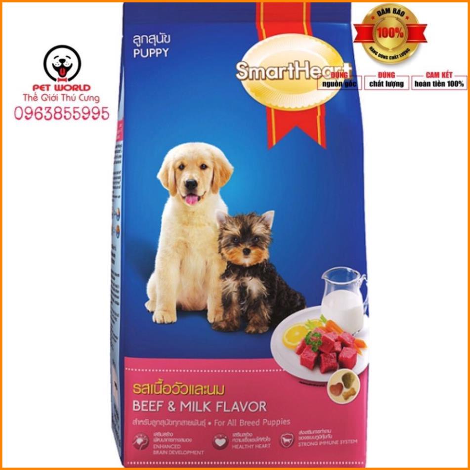 Thức ăn cho Chó nhỏ SmartHeart puppy bao 8kg