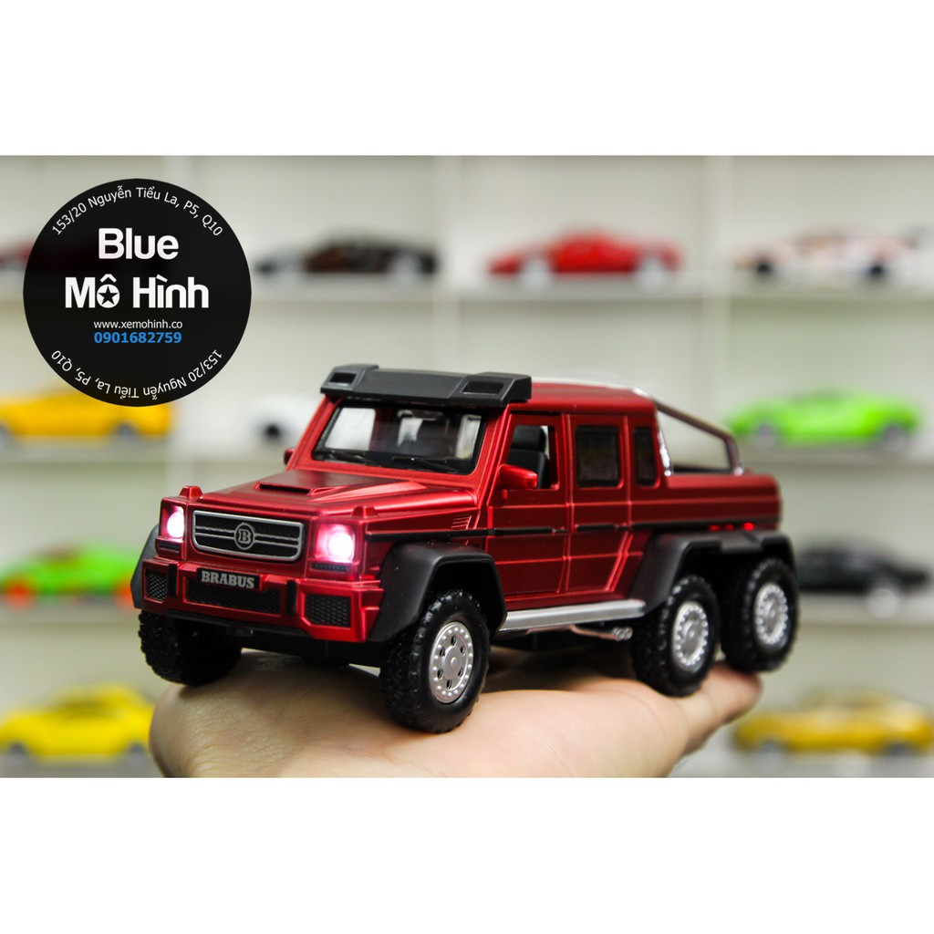 Blue mô hình | Xe mô hình Mercedes G63 AMG Pickup 1:32