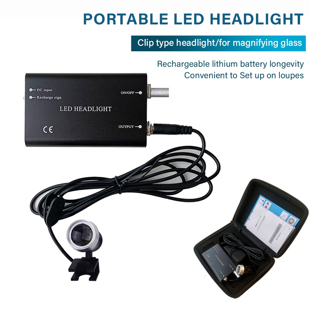 Đèn Pha LED Có Ống Nhòm Phóng Đại Chuyên Dụng Cho Nha Khoa