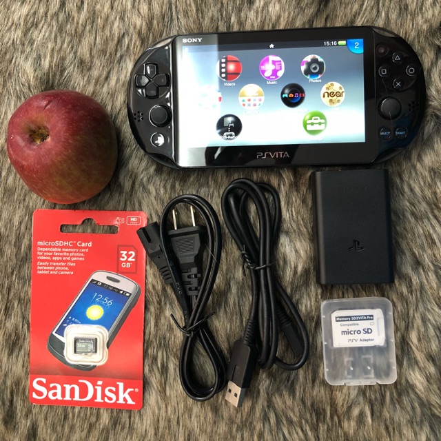 Máy PSVita 2000 hack full phụ kiện ( hàng nhật bãi )