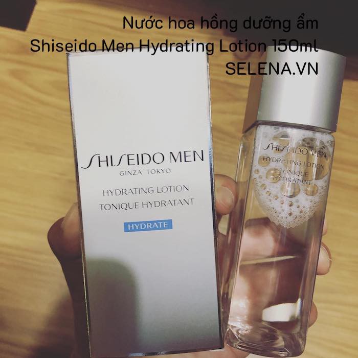 [CHÍNH HÃNG] Nước hoa hồng dưỡng ẩm Shiseido Men Hydrating Lotion 150ml