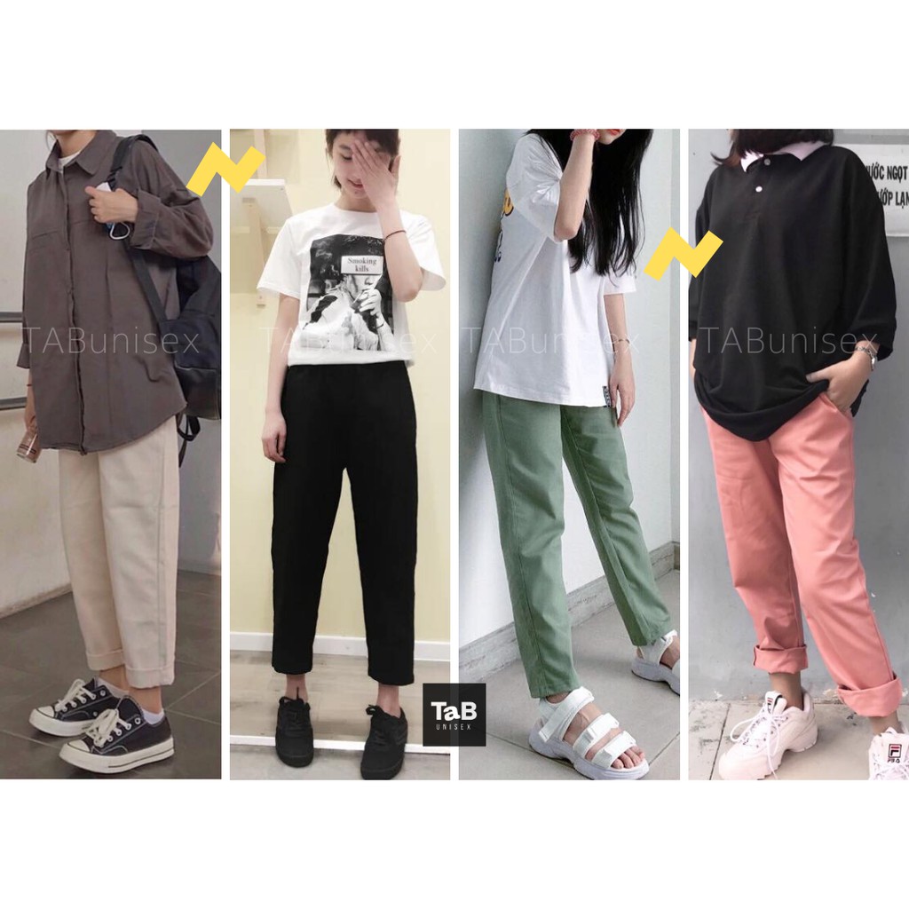 [Mã FADIRECT20 giảm 20K đơn 150K] Quần Kaki Baggy pants (Nam & Nữ)