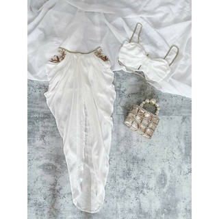 sét đầm 2 dây thiết kế sexy