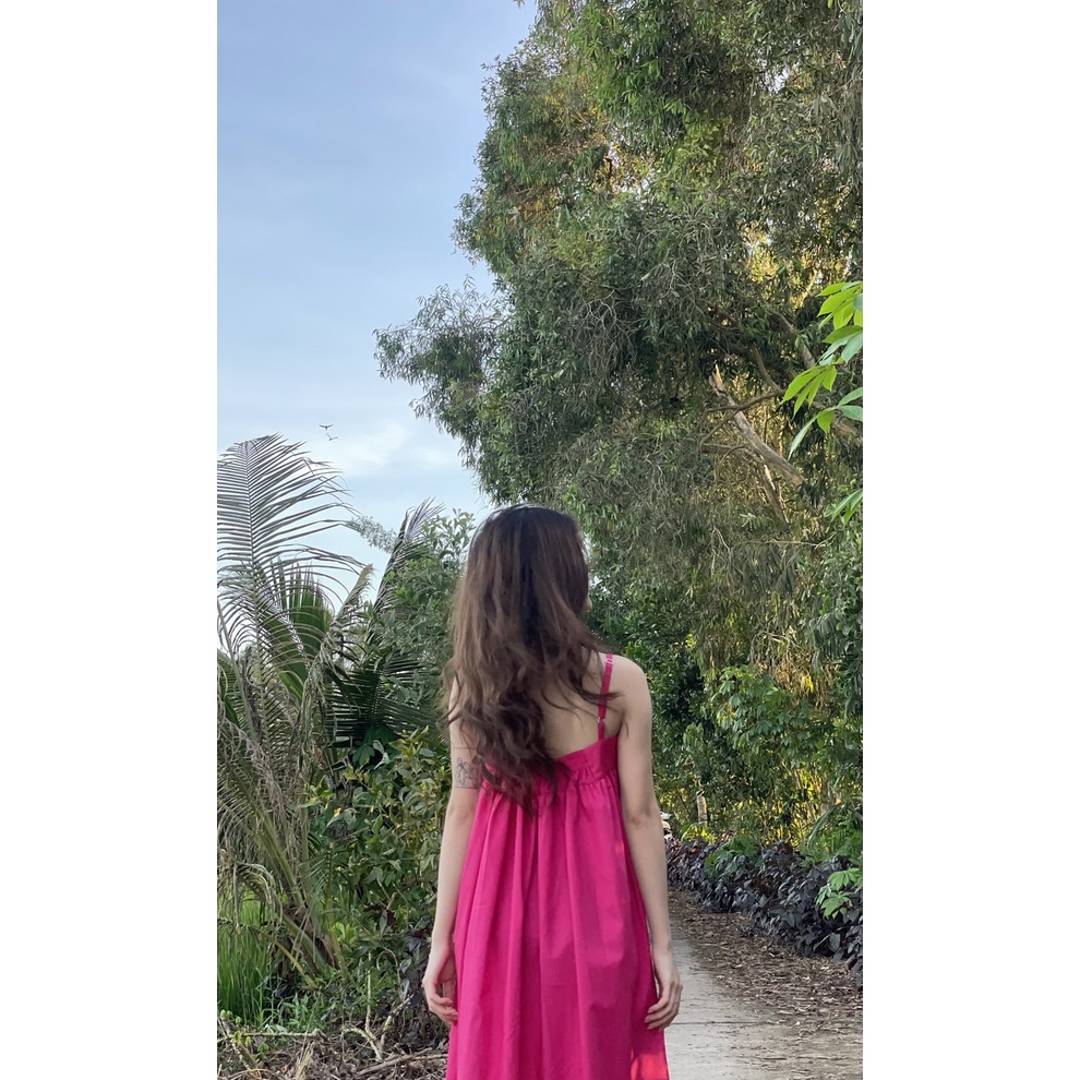 Đầm maxi dáng xoè siêu xinh PLD35