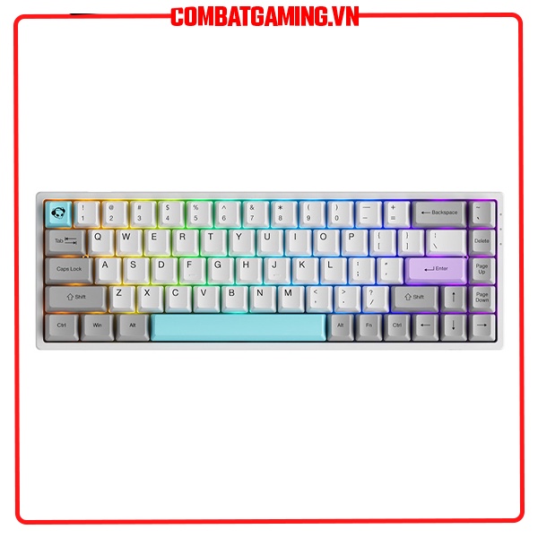Bàn phím cơ AKKO 3068B Multi-modes Silent (Bluetooth 5.0 / Wireless 2.4Ghz / Hotswap / Foam tiêu âm / AKKO CS Jelly sw)