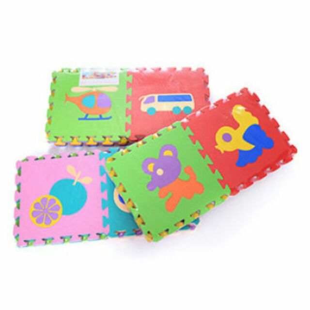 Bộ 10 Miếng Thảm Xốp Mềm Cho Bé