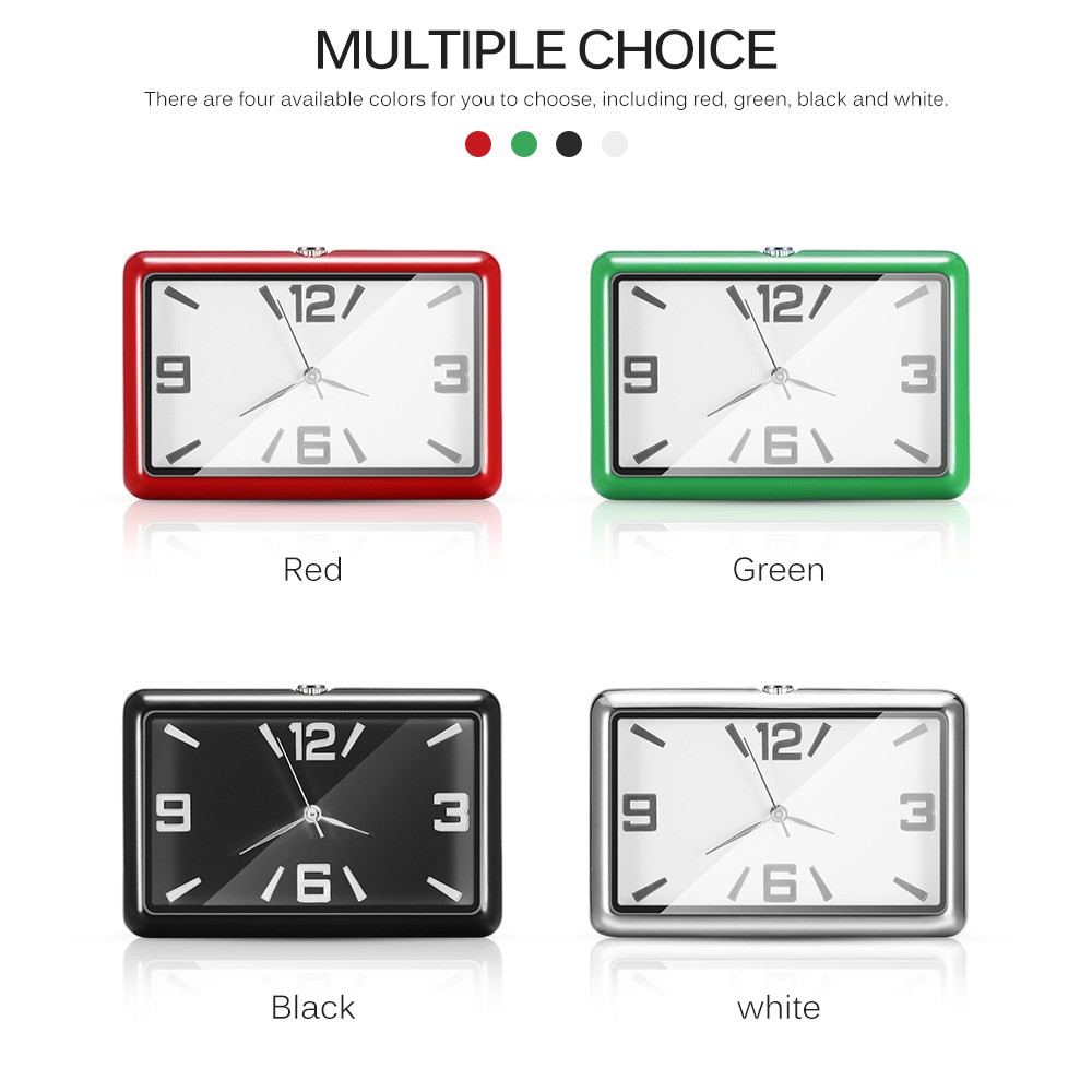 Đồng hồ thạch anh sáng tạo chuyên dùng trang trí nội thất xe hơi