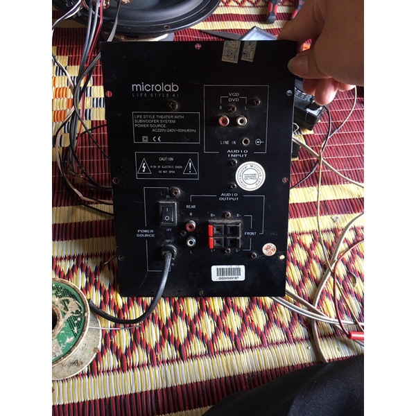 mạch loa vi tính microlab 4.1 M-800