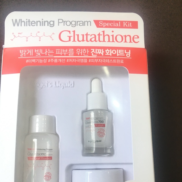 SET DƯỠNG TRẮNG DA 7 DAY WHITENING PROGRAM GLUTATHIONE 700