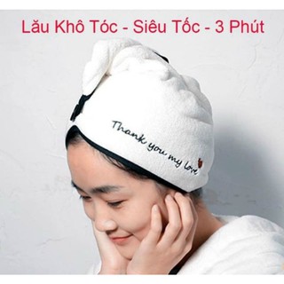 khăn quấn tóc nhanh khô
