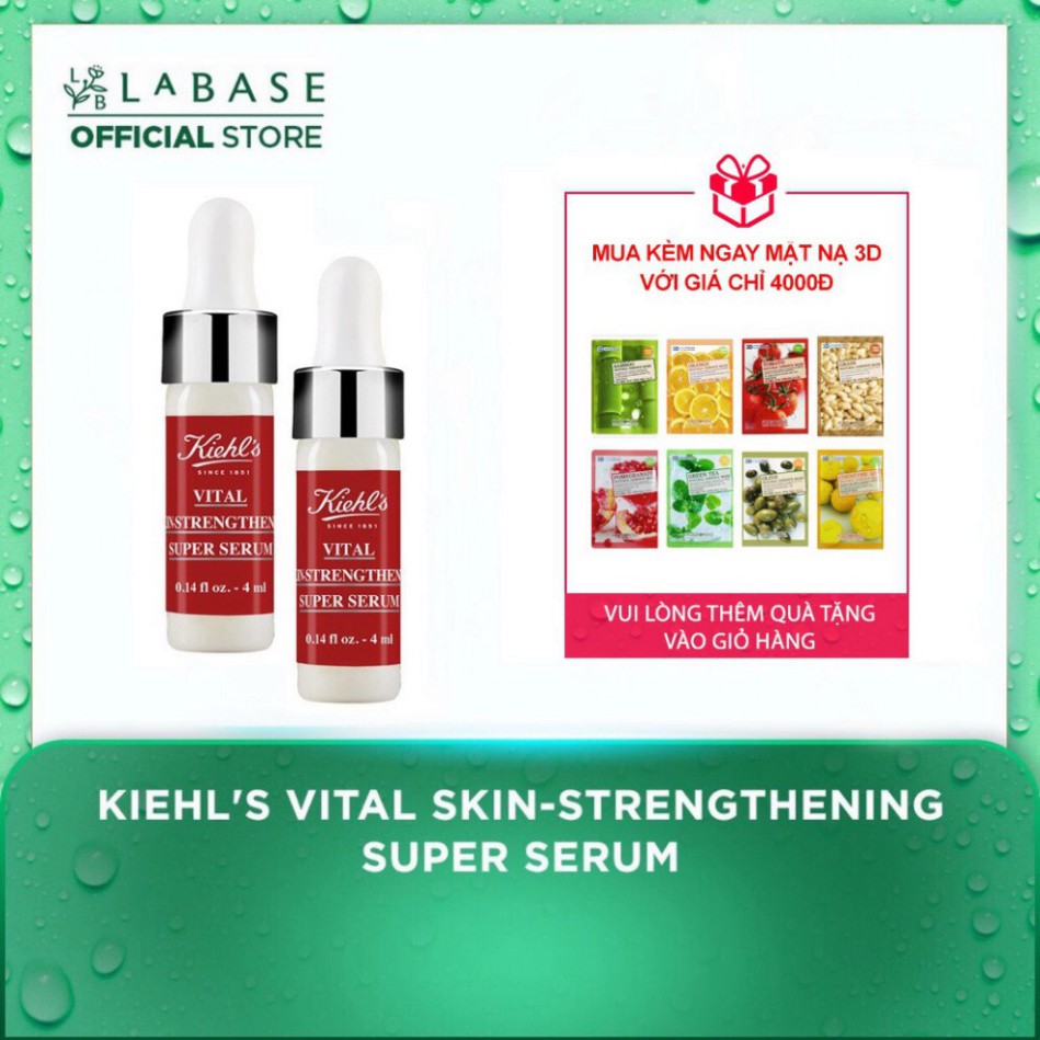 Serum chống lão hóa Kiehl's Vital Skin-Strengthening Super Serum 4ml XZ