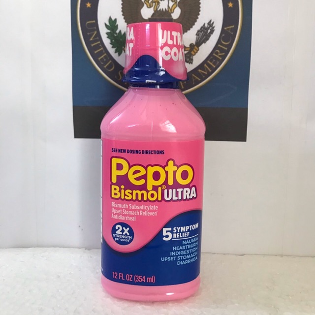 Siro Pepto Bismol hỗ trợ tiêu hoá, dạ dày của Mỹ