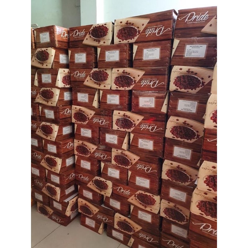 Nho Khô Nâu Sấy Dẻo Ấn Độ 500gr [FREE SHIP] TỪ ĐƠN 50K, [Loại Đặc Biệt] Hàng ngon nhà làm LOẠI 1