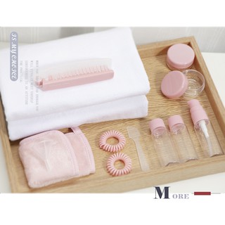 Bộ sang chiết mỹ phẩm nắp trắng MINISO