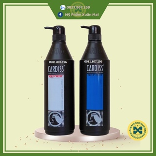 Dầu gội xả phục hồi mềm mượt cardiss 1000ml Trắng