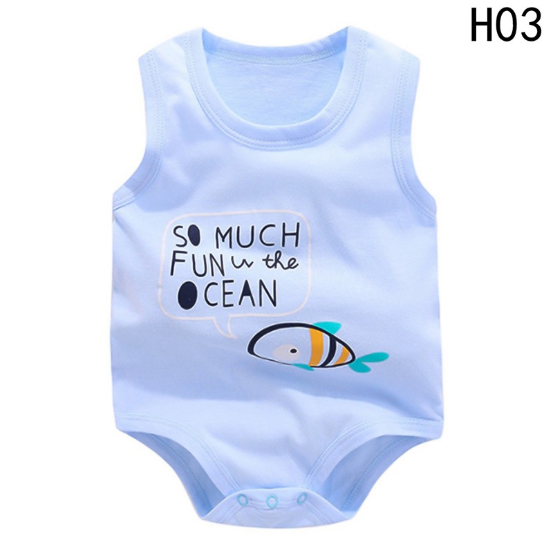 Jumpsuit bodysuit romper vải Cotton cho các bé nhỏ sơ sinh