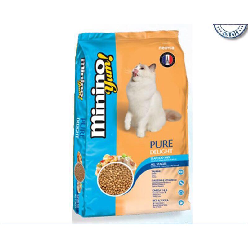 THỨC ĂN CHO MÈO HẠT MININO YUM GÓI 1,5kg