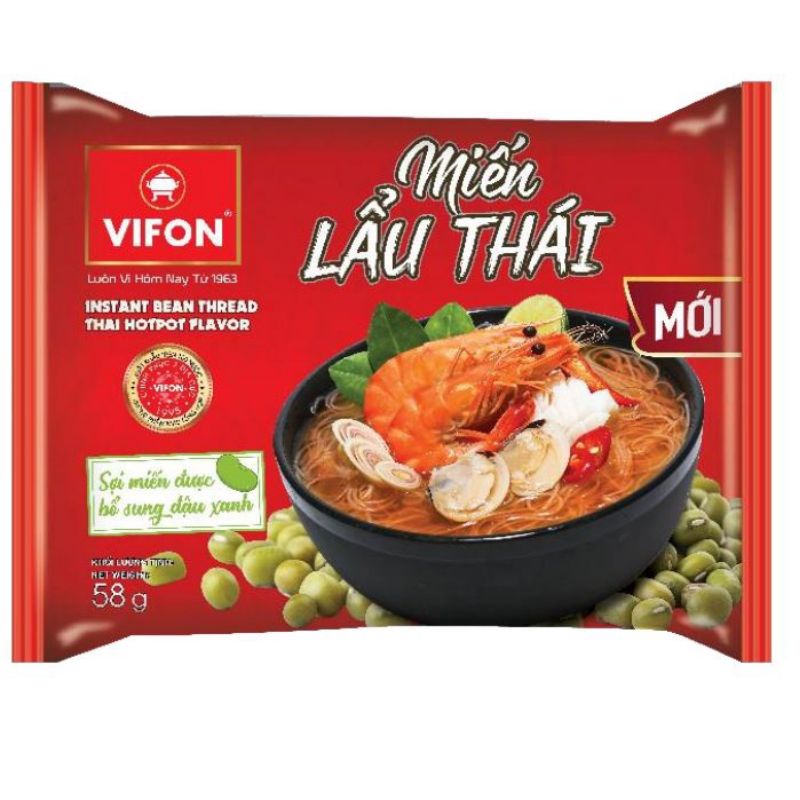 Miến Lẩu Thái VIFON , Thùng 24 gói.