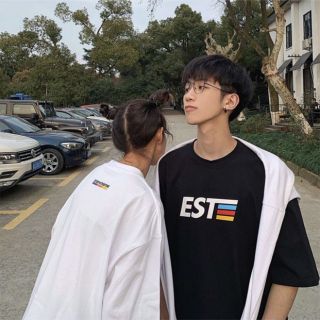 Áo thun tay lỡ EST😍😍😍😎