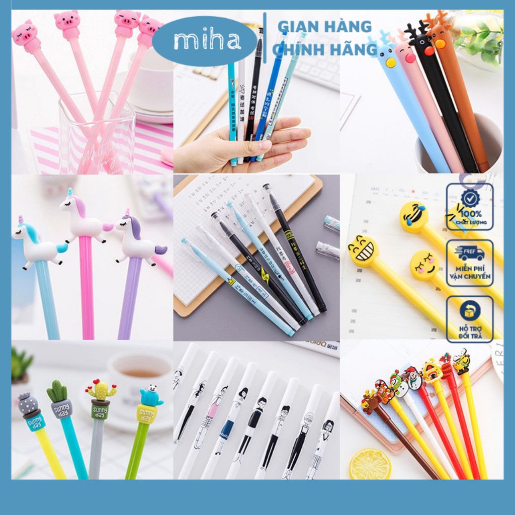 Bút nước ngòi 0.38mm hình thú đáng yêu - Giao ngẫu nhiên