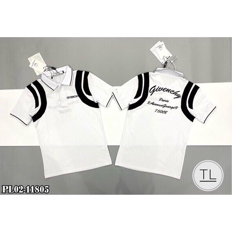 Áo polo GVC thêu cổ bẻ, áo phông viền vai | BigBuy360 - bigbuy360.vn