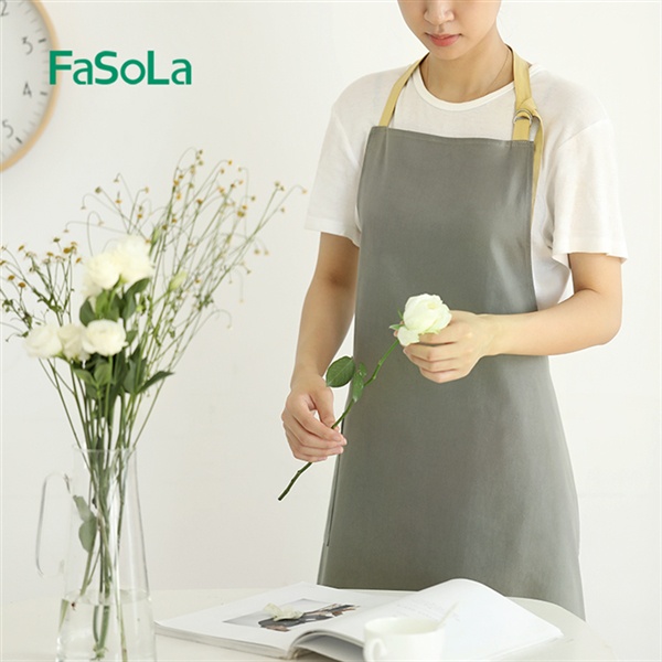 Tạp dề FASOLA 100% vải cotton FSLZF-087